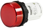 Lampka sygnalizacyjna MB z LED, monoblok, 24V AC/DC, płaski klosz, zielona T0-MBSD024Y