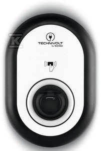 Ładowarka Wallbox 11 KW, gniazdo ładowania 2 typ, trójfazowa, karty RFID, IP54, TECHNIVOLT 100