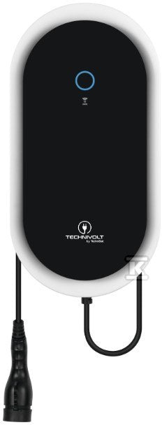Ładowarka Wallbox 11 kW, kabel ładujący 5m typ 2, trójfazowa, karty RFID, IP54, TECHNIVOLT 101