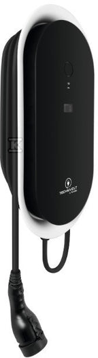 Ładowarka Wallbox 11 kW, kabel ładujący 5m typ 2, trójfazowa, karty RFID, IP54, wskaźnik ładowania, licznik energii, TECHNIVOLT 1100 SMART