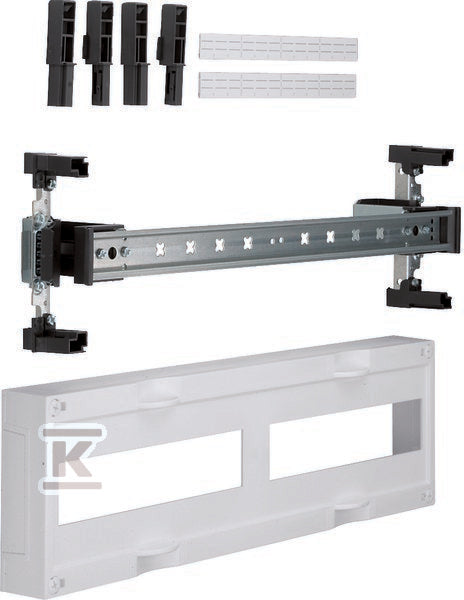 UniversN Blok dla aparatów modułowych montowanych poziomo 2x12PLE 150x500mm