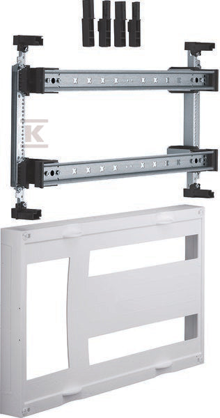 Blok univers N z szyną nośną dla 1xNH00(2xNH000)+2x17mod, 300x500mm