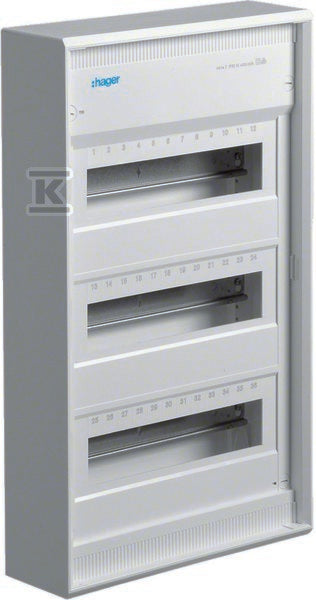 Rozdzielnica natynkowaVolta IP303x12 (36) modułowa