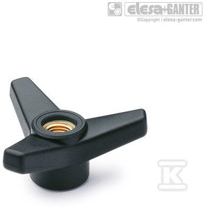 Pokrętło trójramienne VB.639/100 FP-M16