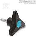 Pokrętło trójramienne VB.839/63 P-M8x25-C5