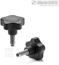 Pokrętło pełne VC.692/32-SST-P-M6x30-PO