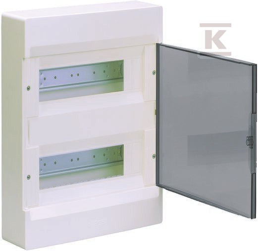 Rozdzielnica COSMOS 2x12M n/t, IP40, drzwi transparentne