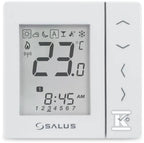 Regulator temperatury bezprzewodowy SALUS VS10WRF 230V programowalny tygodniowy podtynkowy biały 4w1