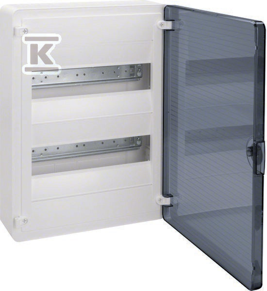 Rozdzielnica natynkowa Golf IP40, drzwi transparentne, 24 modułowa