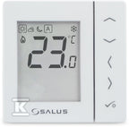 Regulator temperatury dobowy biały podtynkowy 230V VS35W