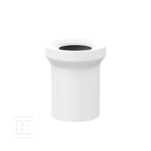 Prostka WC 160 mm, DN100