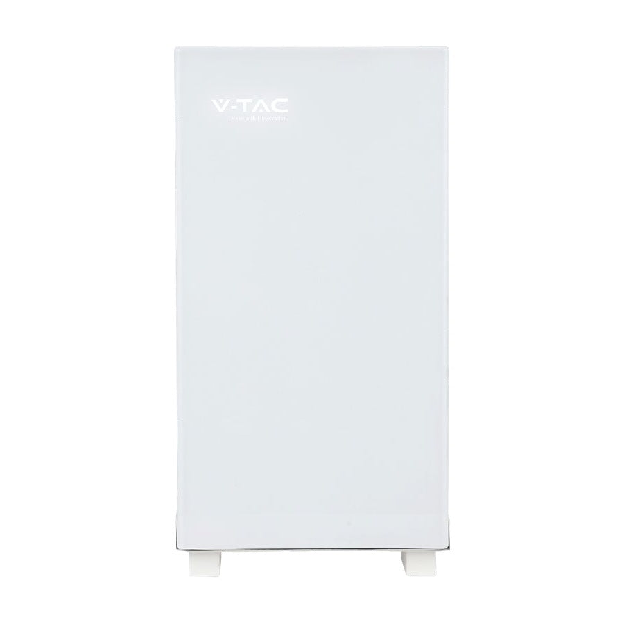 Magazyn energii V-TAC 16,07 kWh VT-16076W biały szklany front (DLX259)