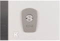 Zamek dwupiórkowy 3 mm (brak kluczyka w komplecie) LC-DBIT3-CS