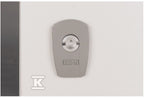 Zamek dwupiórkowy 3 mm (brak kluczyka w komplecie) LC-DBIT3-CS
