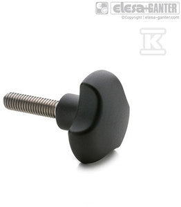 Pokrętło pełne VTT.25-SST-P-M5x16-LP