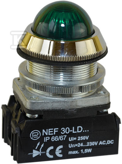 Lampka NEF30Le/24V zielona W0-L-NEF30LE/24V Z