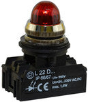 Przycisk NEF30-K2X2Y czerwony W0-NEF30-K 2X2Y C