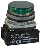 Przycisk NEF30-DRpXY czerwony W0-NEF30-DRP XY C