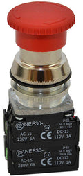 Przycisk NEF30-DRp4X czerwony W0-NEF30-DRP 4X C