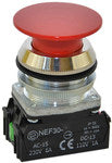 Przycisk NEF30-K2X czerwony W0-NEF30-K 2X C
