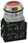 Przycisk NEF30-K2X2Y czerwony W0-NEF30-K 2X2Y C