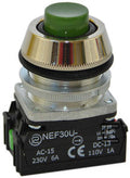 Przycisk NEF30-UWXY zielony W0-NEF30-UW XY Z