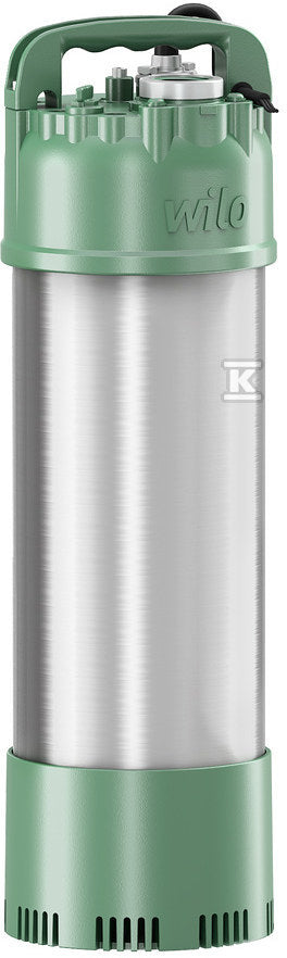 Automatyczna pompa do wody deszczowej Wilo-Extract FIRST 303 EM/A. Hmax=37,1 m. Silnik 0,75 kW. Przyłącze tłoczne G 1"Pompa ze standardowym koszem ssącym, do montażu zanurzeniowego powyżej dna zbiornika/cysterny.Wersja na prąd zmienny 1-fazowy z kablem
