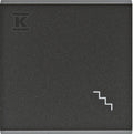 LUMINA Klawisz z symbolem Schody, czarny