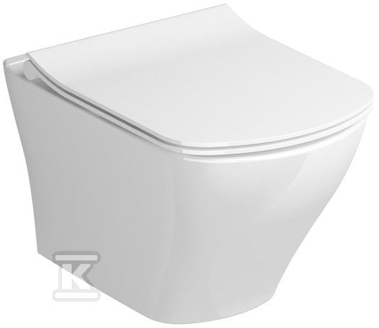 Miska wisząca WC Classic RimOff biała