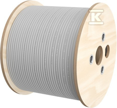 Kabel S/FTP kat.7 euroclass B2ca LSOH 4x2x23AWG 1000 MHz (10Gb/s) 500m 25 lat gwarancji ALANTEC, badanie jakości laboratorium INTERTEK (USA)