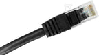 Patchcord U/UTP kat.6A LSOH 1.0m czarny ALANTEC