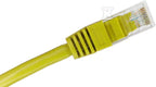 Patchcord U/UTP kat.6A LSOH 1.0m żółty ALANTEC