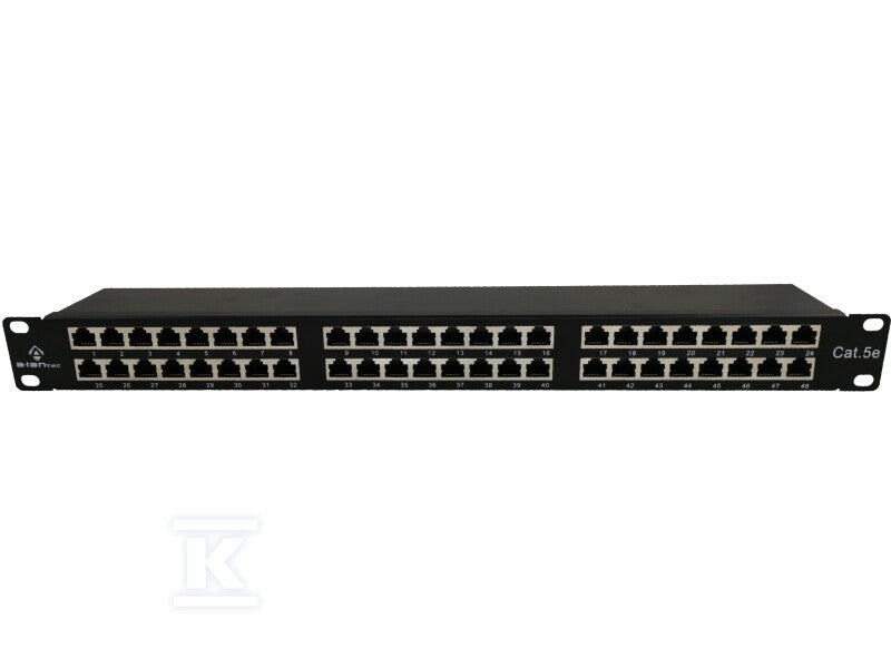 Patch panel STP kat.5e, 48 portów, IDC ALANTEC