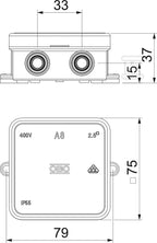 Puszka odgałęźna typ: A 8 HF RO