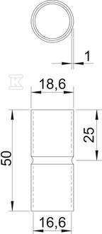 Mufa rurowa typ SV16W G