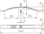 Klamra kablowa typ 2033 SP