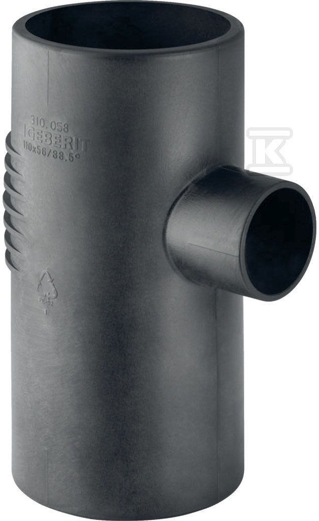Trójnik Geberit Silent-db20 88.5st. d63/63