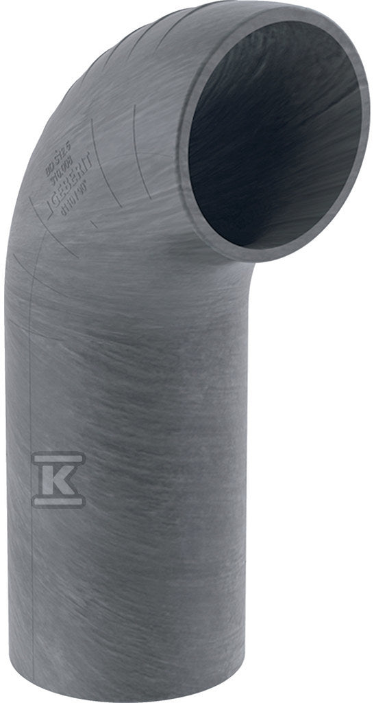 Kolano Geberit Silent-db20 90st, d110, o przedłużonym końcu