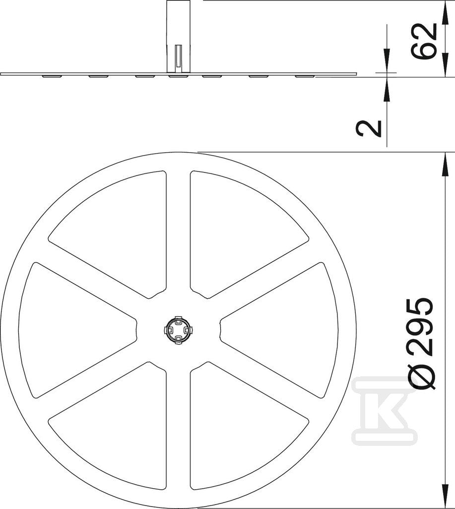 Podstawka ochronna typ F-FIX-B10