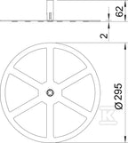 Podstawka ochronna typ F-FIX-B10