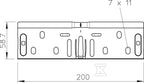 Komplet łączników wzdłużnych typ RV 610 FS