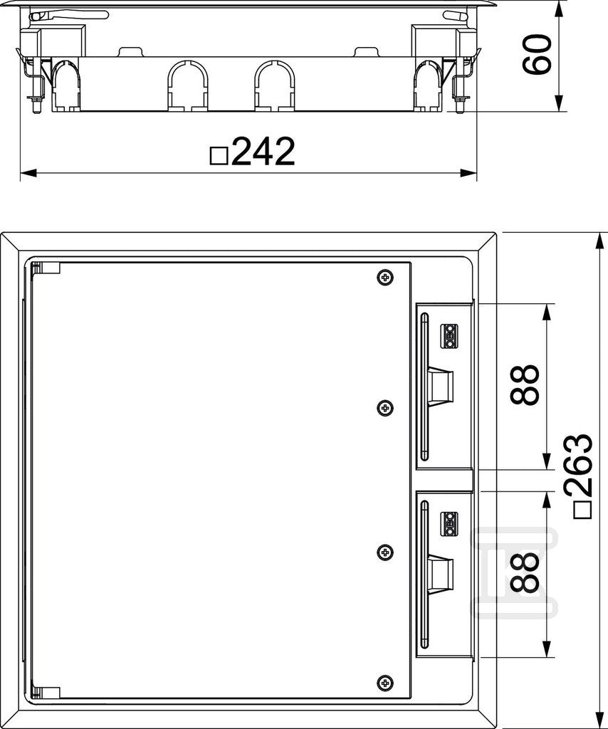 Kaseta zasilająca typ GES9 55U V 7011