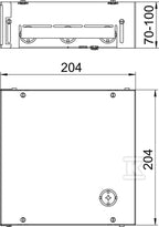 Puszka podpodłogowa typ UDHOME BOX 4