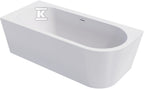 Wanna ETERNITY CORNER LEFT 1650x750 z syfonem KLIK-KLAK