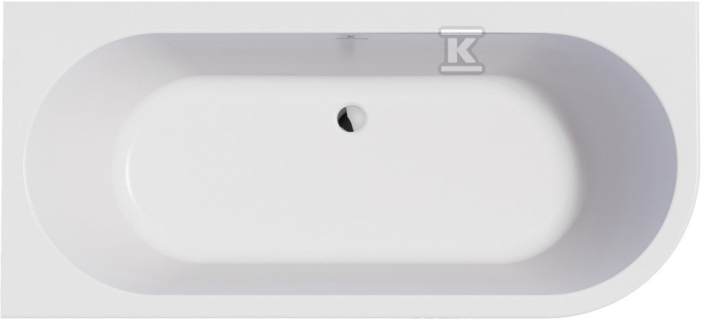 Wanna ETERNITY CORNER LEFT 1650x750 z syfonem KLIK-KLAK