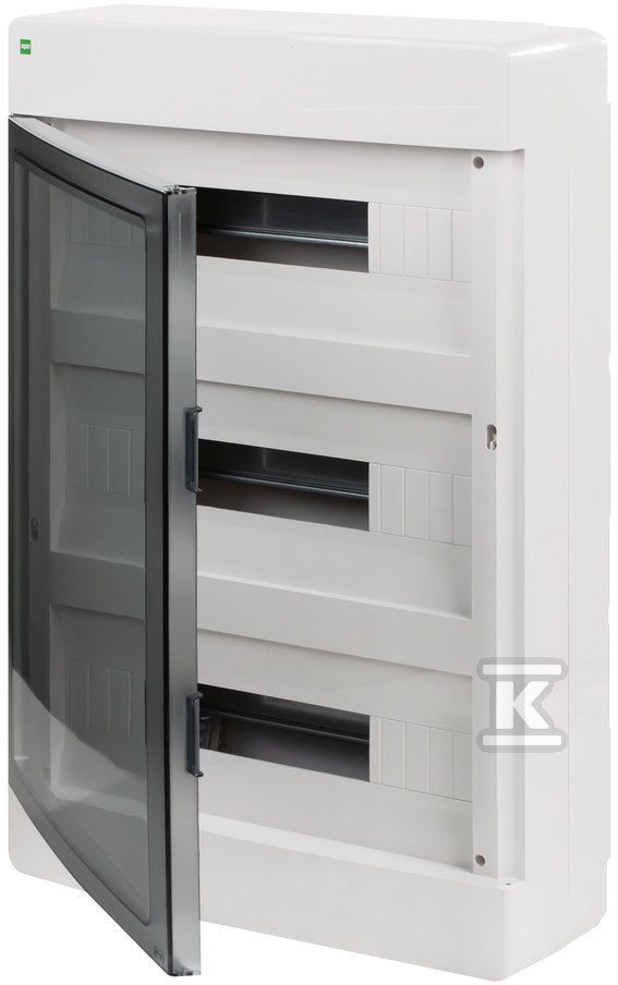 Rozdzielnica natynkowa AERO IP40 3X18 Biały drzwi dymne