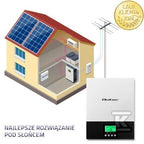 Falownik hybrydowy jednofazowy Qoltec off-grid 53875, 1,5kW 1MPPT, WIFI, 2 lata gwarancji