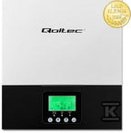 Falownik hybrydowy jednofazowy Qoltec off-grid 53875, 1,5kW 1MPPT, WIFI, 2 lata gwarancji