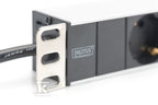 Listwa zasilająca PDU 19" Rack, 8x gniazdo schuko, 2.0m, 1x wtyk unischuko, 16A, aluminiowa