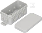E126 - Puszka odgałęźna naścienna, biała IP54 85 x 44 x 40 mm E126W